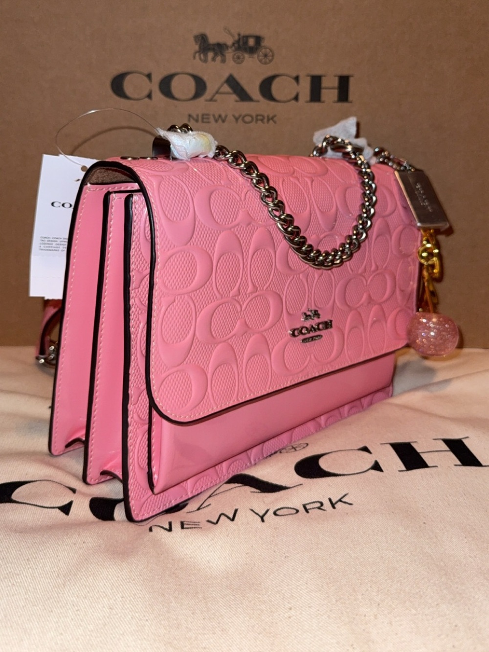 Klare Crossbody in Signature leather - Picture 3 of 8